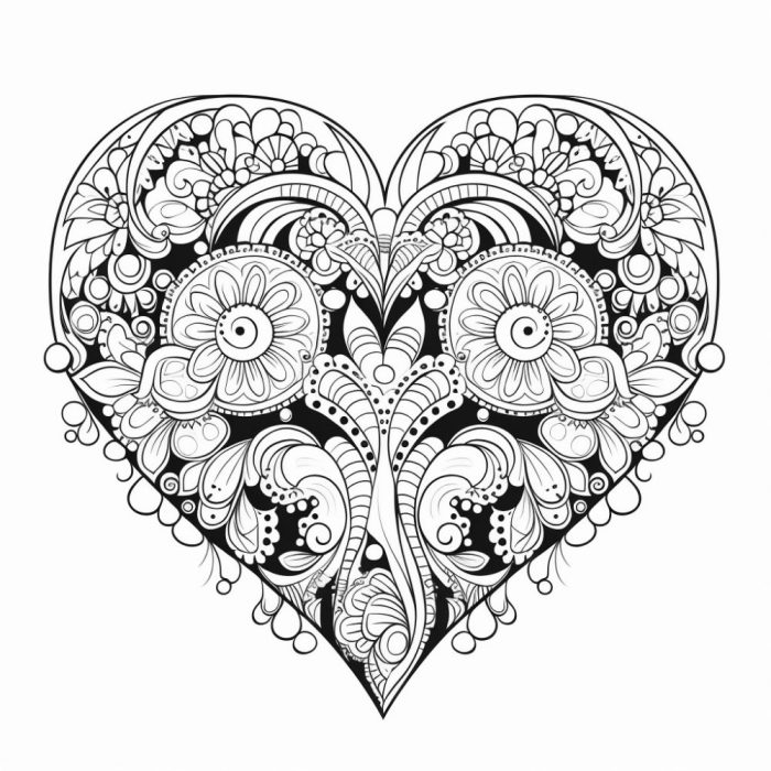 Animal detailed coloring page