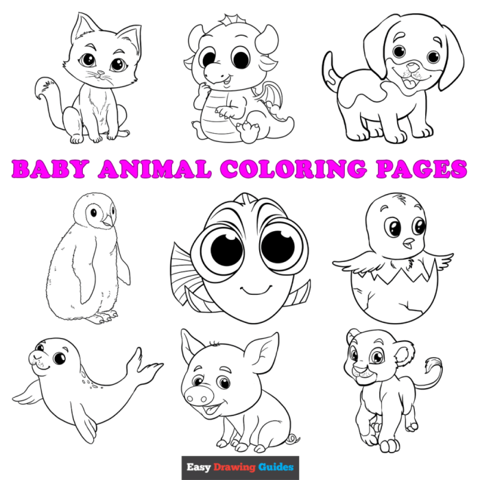 Animal dark coloring pages