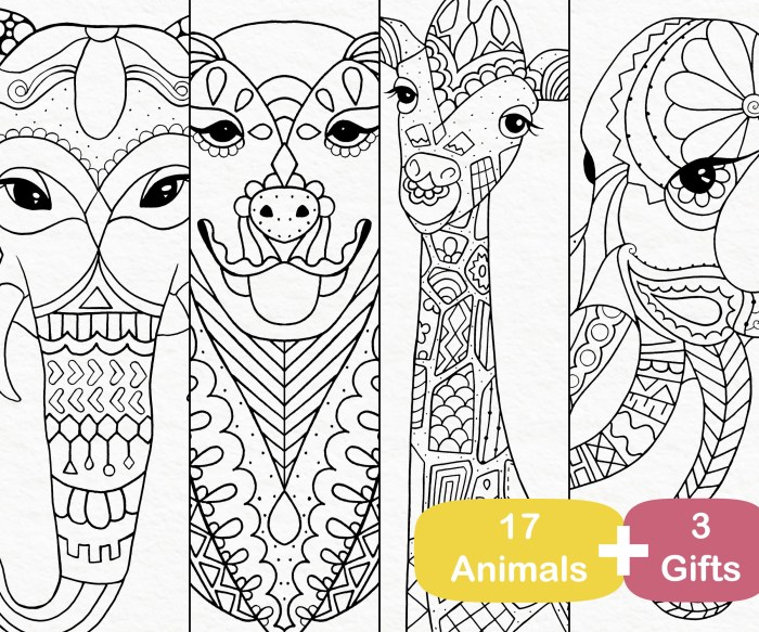 Animals from tanzania serengeti coloring pages