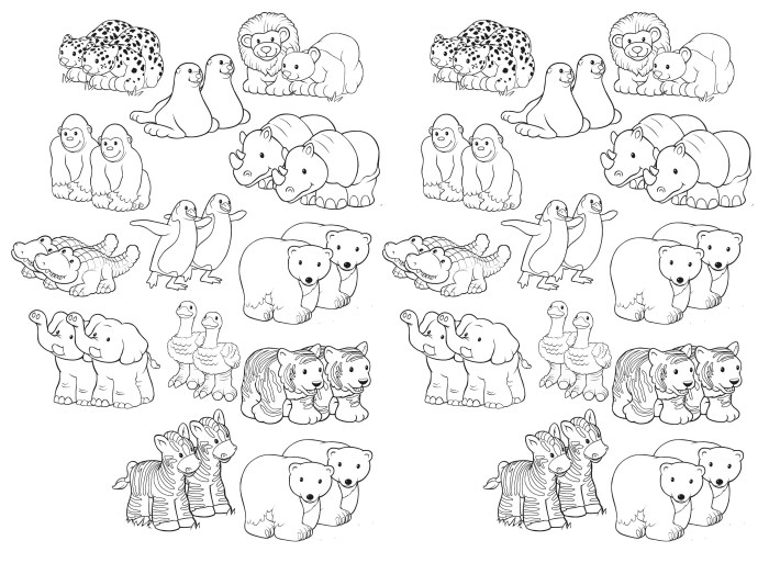 Noahs ark animals coloring pages