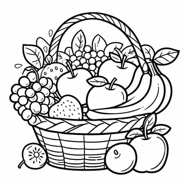 Anime couple coloring pages of fruit basket