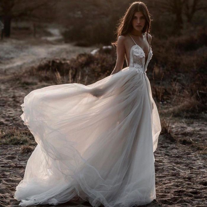 Inexpensive boho wedding dresses