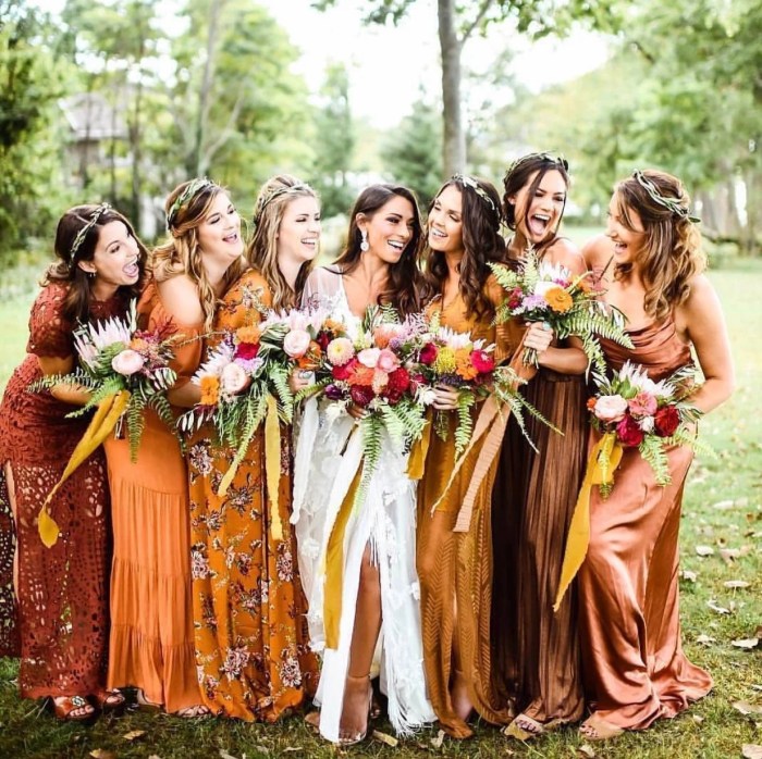 Fall outdoor wedding dresses